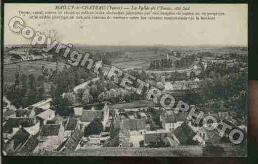 Ville de MAILLYLECHATEAU Carte postale ancienne