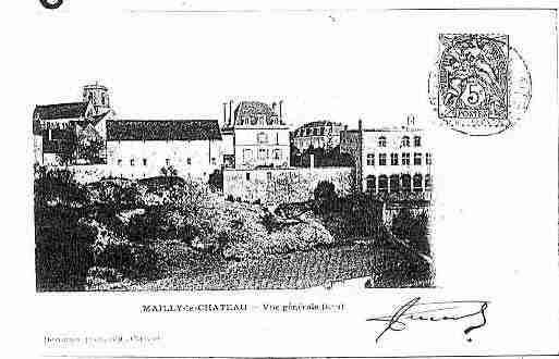 Ville de MAILLYLECHATEAU Carte postale ancienne