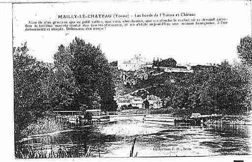 Ville de MAILLYLECHATEAU Carte postale ancienne
