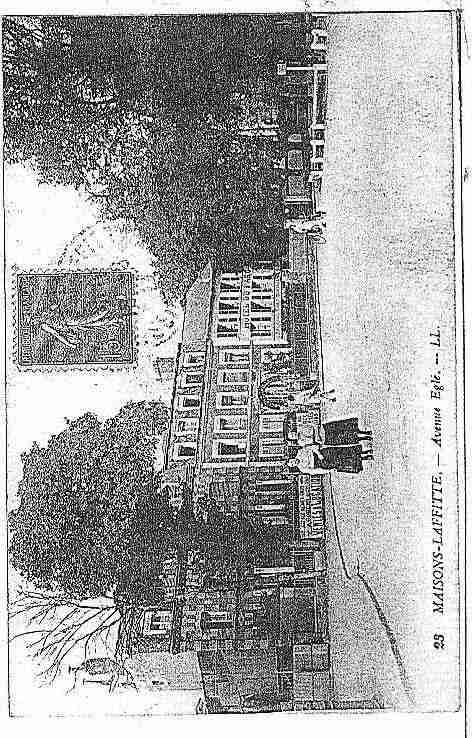 Ville de MAISONSLAFFITTE Carte postale ancienne Ville de MAISONSLAFFITTE Carte postale ancienne