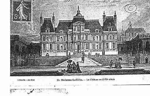 Ville de MAISONSLAFFITTE Carte postale ancienne