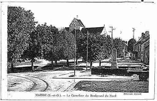 Ville de MAISSE Carte postale ancienne