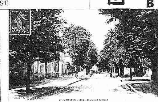 Ville de MAISSE Carte postale ancienne