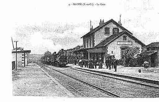 Ville de MAISSE Carte postale ancienne