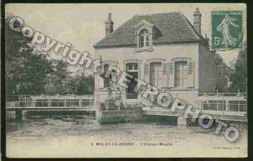 Ville de MALAYLEGRAND Carte postale ancienne Ville de MALAYLEGRAND Carte postale ancienne