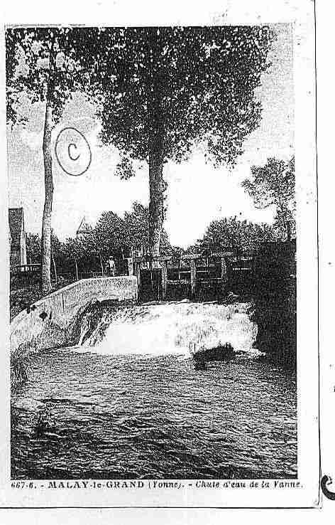 Ville de MALAYLEGRAND Carte postale ancienne