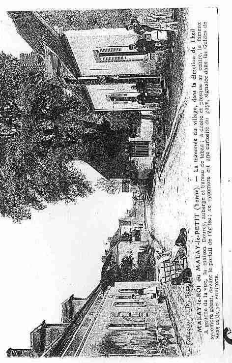 Ville de MALAYLEPETIT Carte postale ancienne