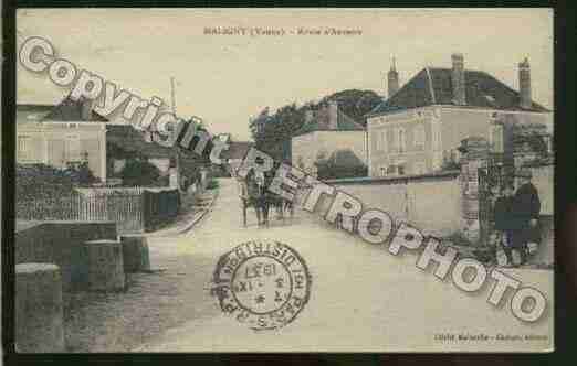 Ville de MALIGNY Carte postale ancienne
