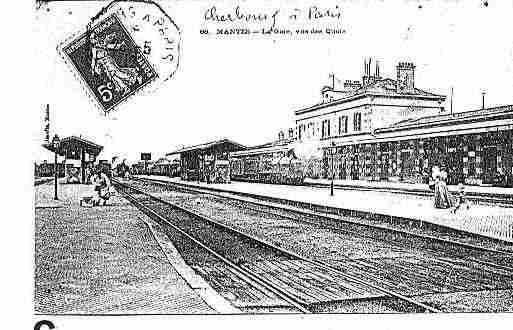Ville de MANTES Carte postale ancienne Ville de MANTES Carte postale ancienne