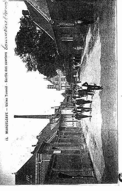 Ville de MARCELCAVE Carte postale ancienne
