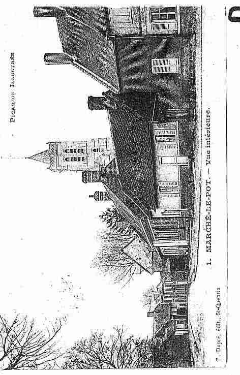 Ville de MARCHELEPOT Carte postale ancienne