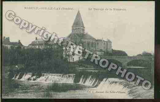 Ville de MAREUILSURLAYDISSAIS Carte postale ancienne