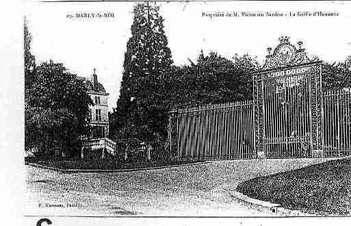Ville de MARLYLEROI Carte postale ancienne
