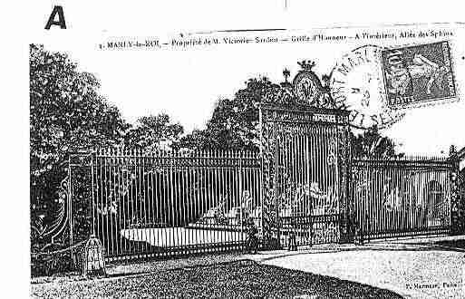Ville de MARLYLEROI Carte postale ancienne