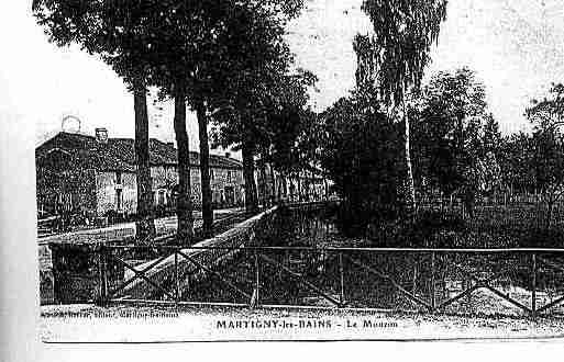 Ville de MARTIGNYLESBAINS Carte postale ancienne