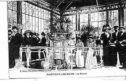 Ville de MARTIGNYLESBAINS Carte postale ancienne