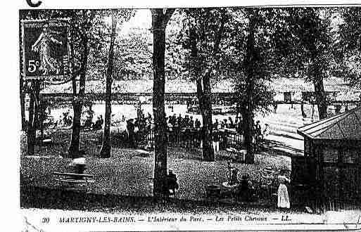 Ville de MARTIGNYLESBAINS Carte postale ancienne