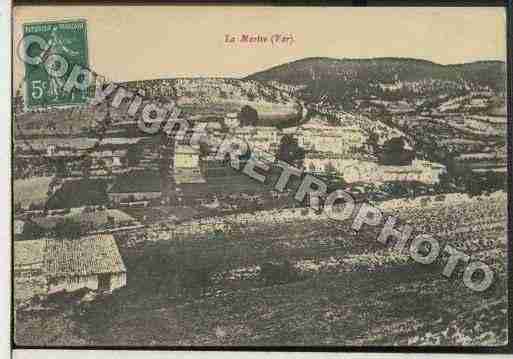 Ville de MARTRE(LA) Carte postale ancienne