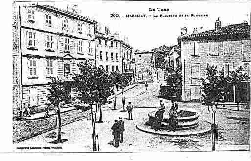 Ville de MAZAMET Carte postale ancienne