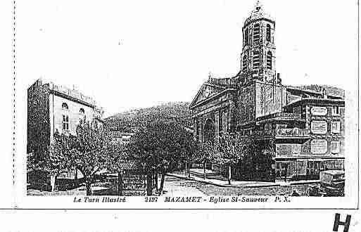 Ville de MAZAMET Carte postale ancienne