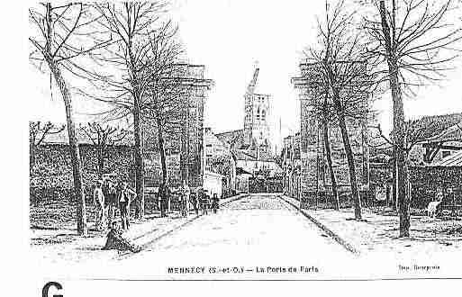 Ville de MENNECY Carte postale ancienne Ville de MENNECY Carte postale ancienne