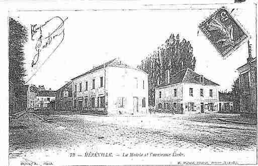 Ville de MEREVILLE Carte postale ancienne