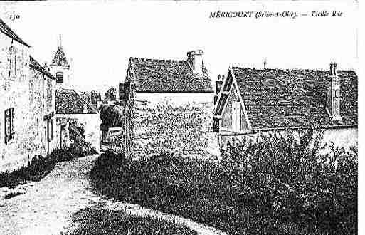 Ville de MERICOURT Carte postale ancienne