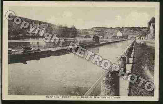 Ville de MERRYSURYONNE Carte postale ancienne