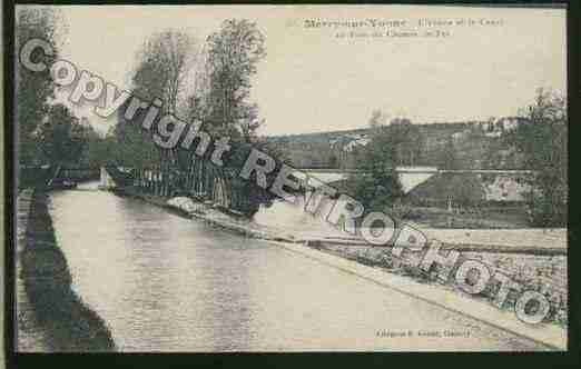 Ville de MERRYSURYONNE Carte postale ancienne