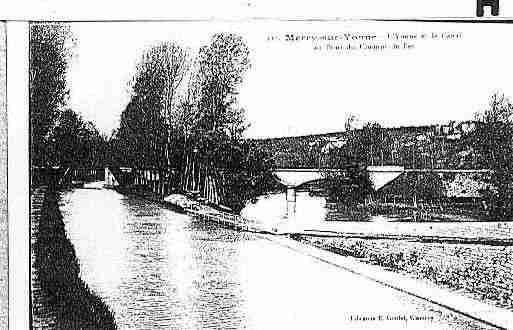 Ville de MERRYSURYONNE Carte postale ancienne