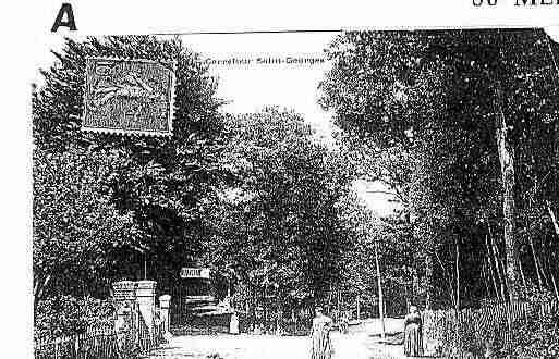 Ville de MERSLESBAINS Carte postale ancienne