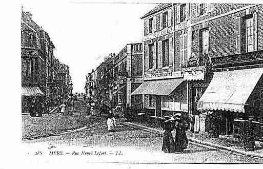 Ville de MERSLESBAINS Carte postale ancienne
