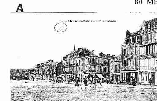 Ville de MERSLESBAINS Carte postale ancienne