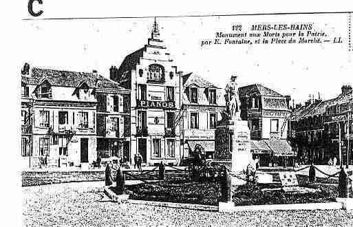 Ville de MERSLESBAINS Carte postale ancienne
