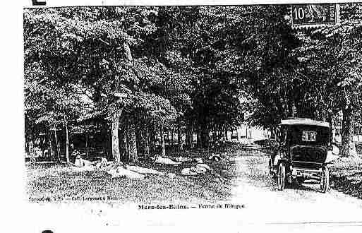 Ville de MERSLESBAINS Carte postale ancienne