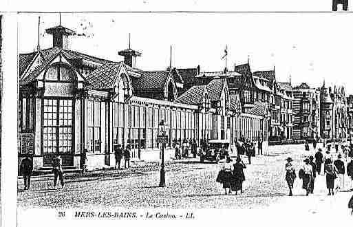 Ville de MERSLESBAINS Carte postale ancienne