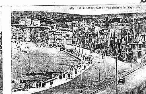 Ville de MERSLESBAINS Carte postale ancienne