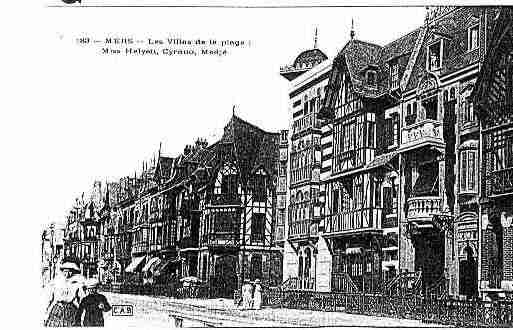 Ville de MERSLESBAINS Carte postale ancienne