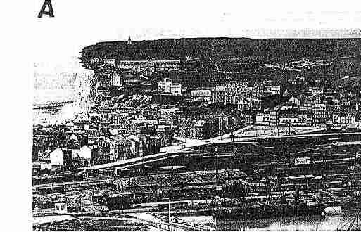 Ville de MERSLESBAINS Carte postale ancienne