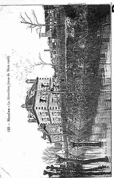 Ville de MEULAN Carte postale ancienne