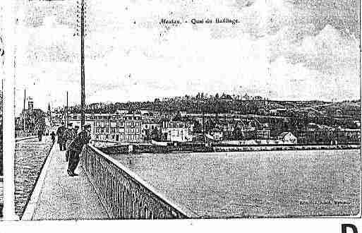 Ville de MEULAN Carte postale ancienne