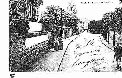 Ville de MEULAN Carte postale ancienne