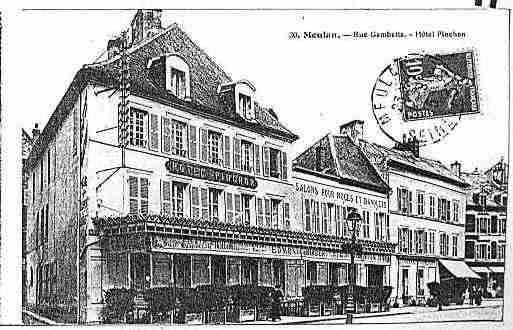 Ville de MEULAN Carte postale ancienne