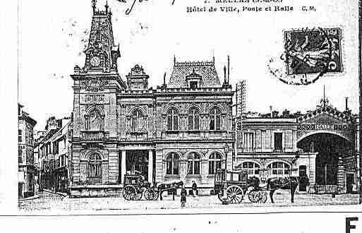 Ville de MEULAN Carte postale ancienne