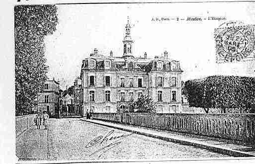 Ville de MEULAN Carte postale ancienne