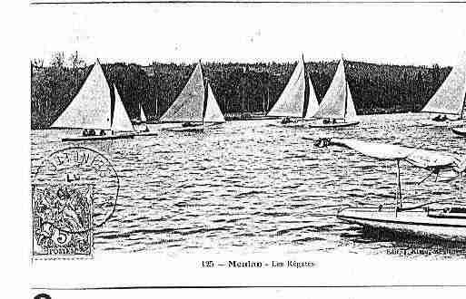 Ville de MEULAN Carte postale ancienne