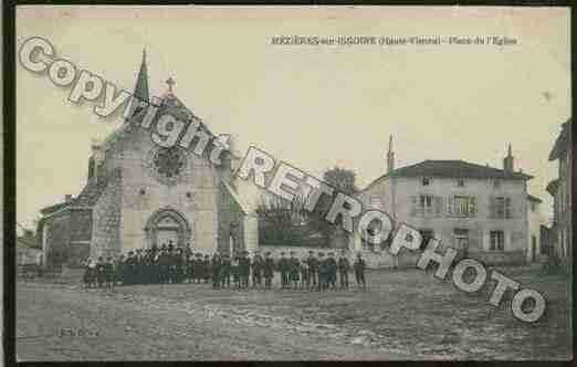 Ville de MEZIERESSURISSOIRE Carte postale ancienne