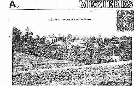 Ville de MEZIERESSURISSOIRE Carte postale ancienne