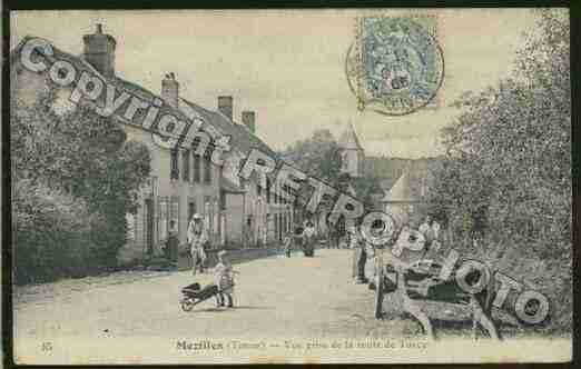 Ville de MEZILLES Carte postale ancienne