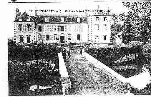 Ville de MEZILLES Carte postale ancienne